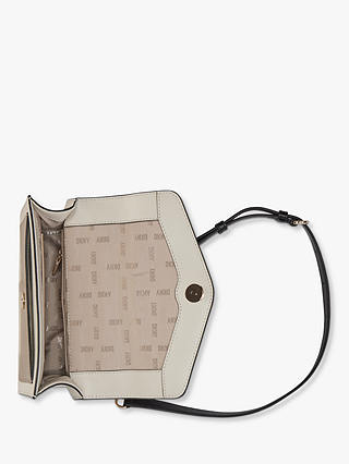 DKNY Elissa Pebble Leather Cross Body Bag, Pebble/Multi
