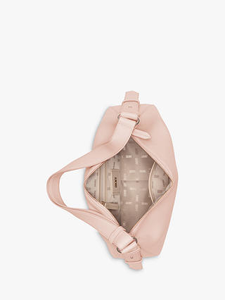DKNY Seventh Avenue Leather Hobo Shoulder Bag, Nude