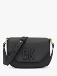 DKNY Seventh Avenue Leather Small Flap Over Cross Body Bag