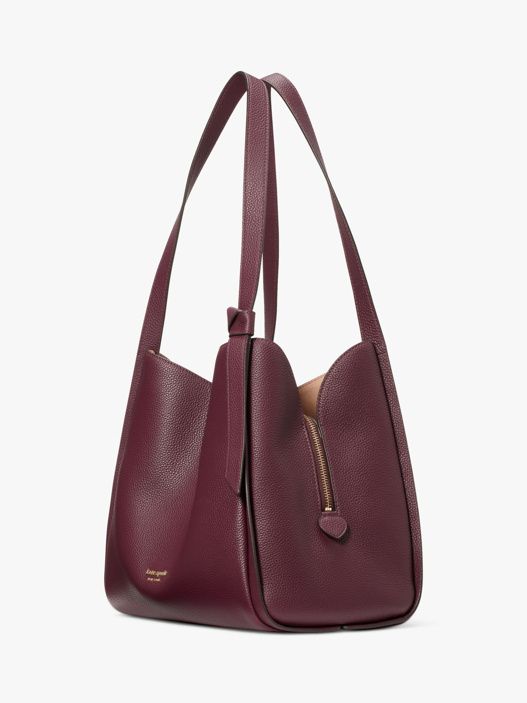 Buy kate spade new york Knott Leather Shoulder Bag Online at johnlewis.com