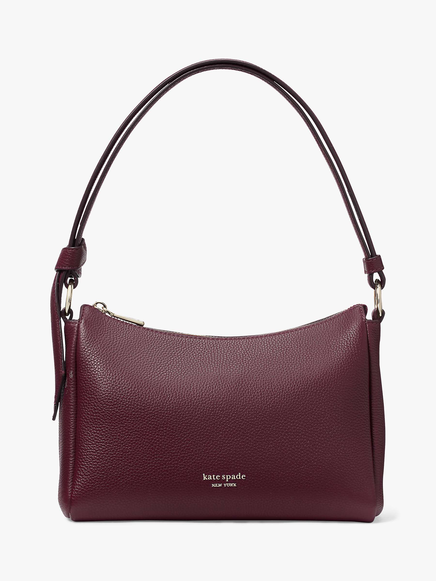 Buy kate spade new york Knott Medium Leather Shoulder Bag Online at johnlewis.com