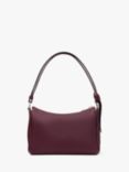 kate spade new york Knott Medium Leather Shoulder Bag, Deep Cherry