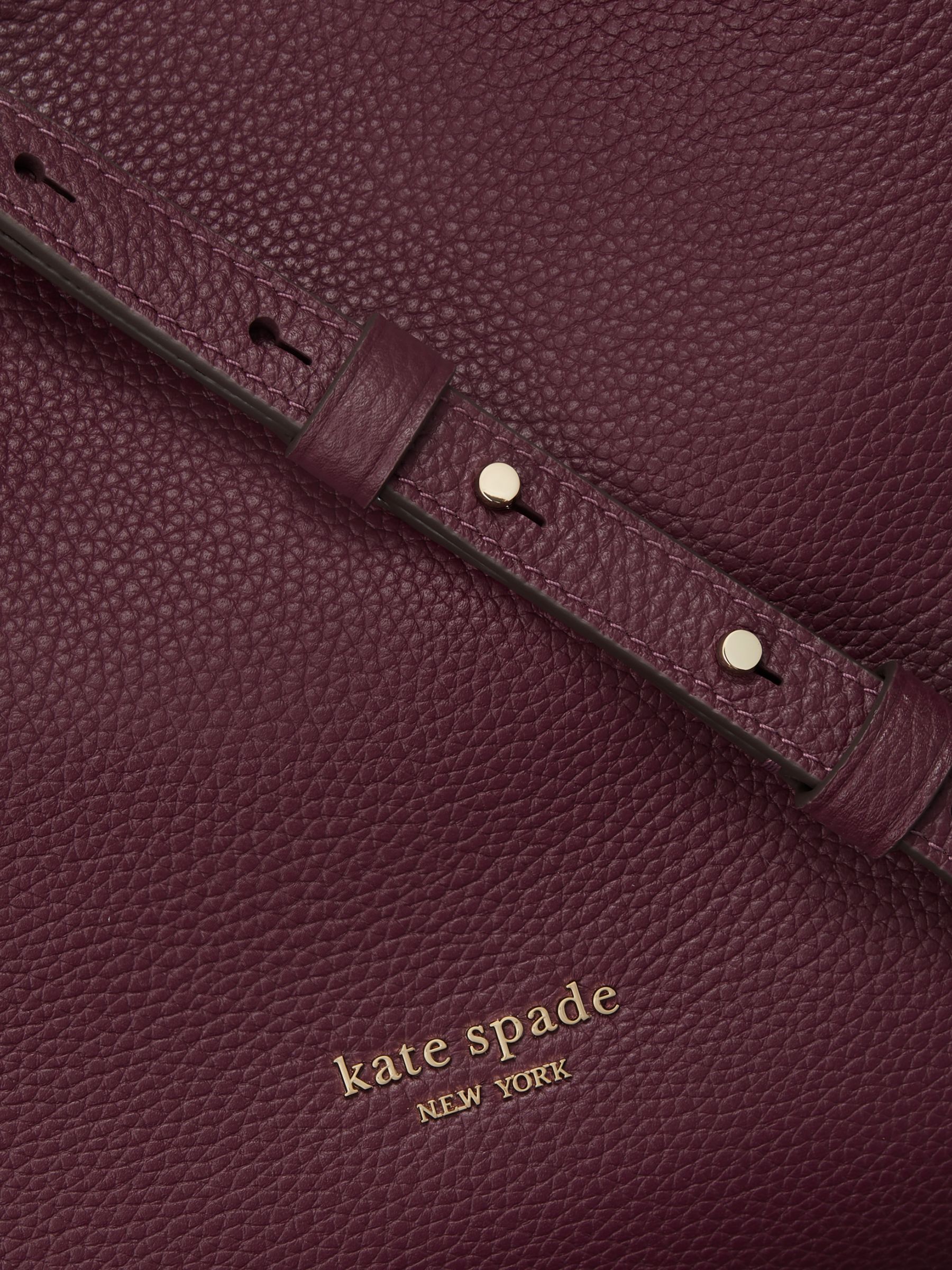 Buy kate spade new york Knott Medium Leather Shoulder Bag Online at johnlewis.com