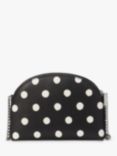 kate spade new york Morgan Dotty Print Cross Body Bag, Black/Multi