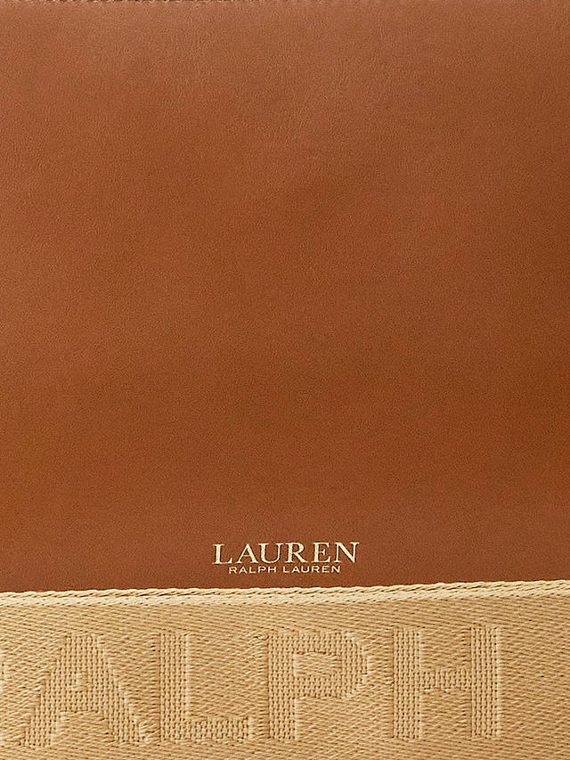 Lauren Ralph Lauren Landyn Leather Cross Body Bag, Lauren Tan