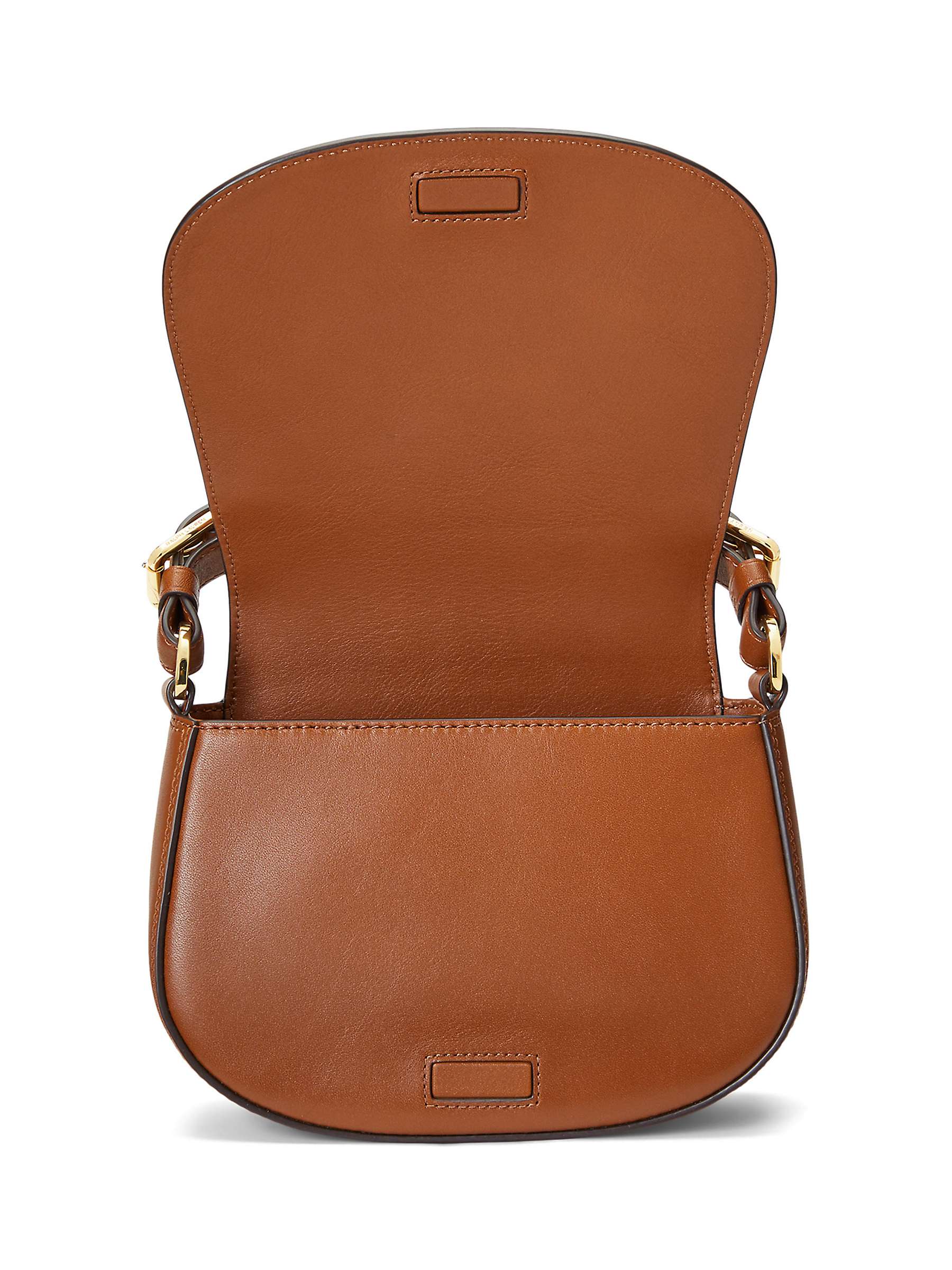 Buy Lauren Ralph Lauren Tanner Leather Cross Body Bag Online at johnlewis.com