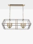 John Lewis Timeless Lantern XL Ceiling Light, Clear