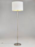 John Lewis Greta Cut Glass Floor Lamp, Dove Grey
