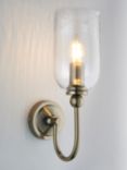 John Lewis Chalice Wall Light, Warm Brushed Brass