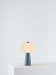 John Lewis Issie Table Lamp, Lake Blue