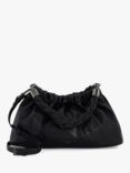 Dune Bonanza Embellished Handle Clutch Bag, Black