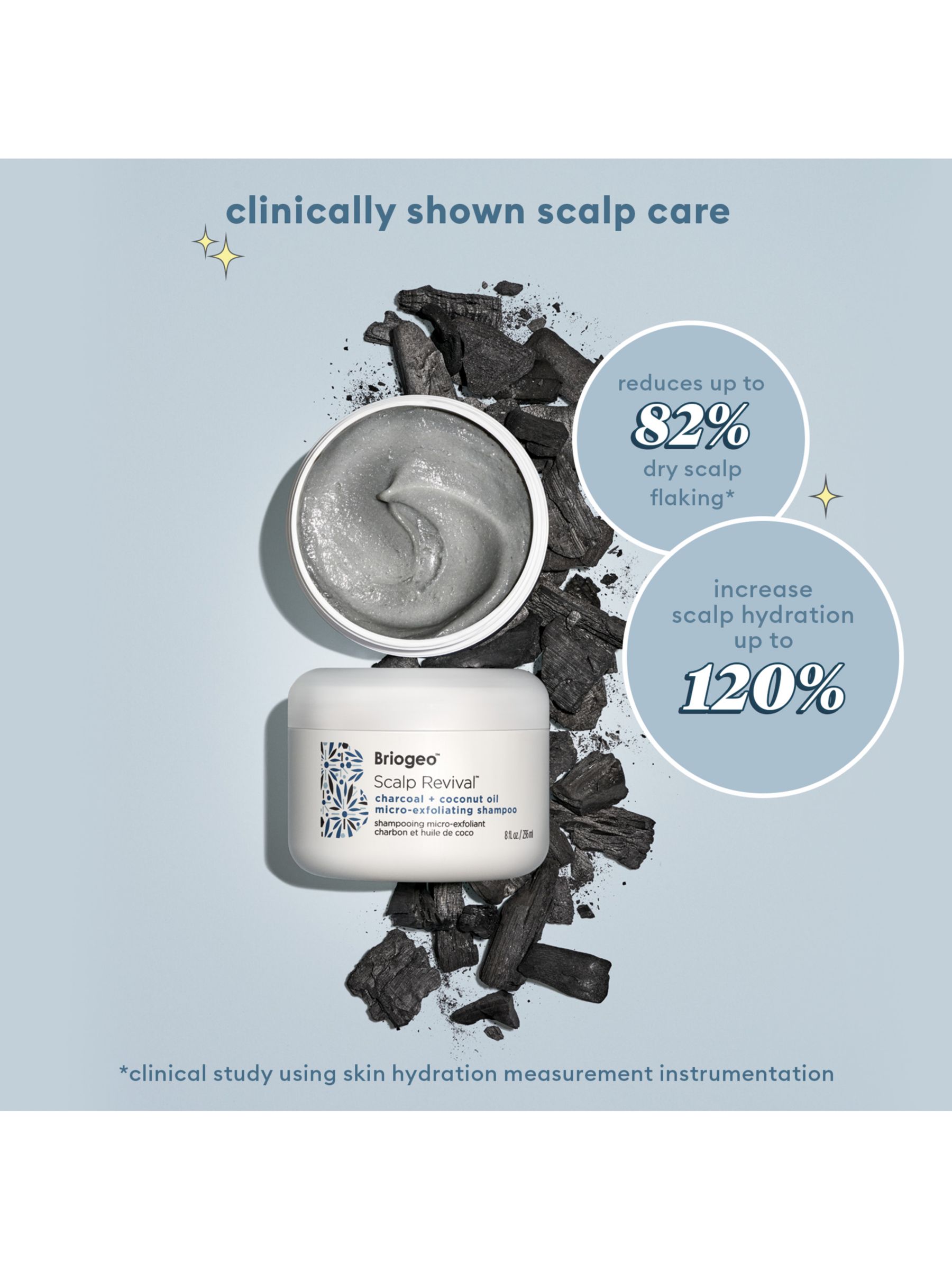 Briogeo Scalp Revival™ Charcoal + Coconut Oil Micro-Exfoliating Shampoo, 236ml 3