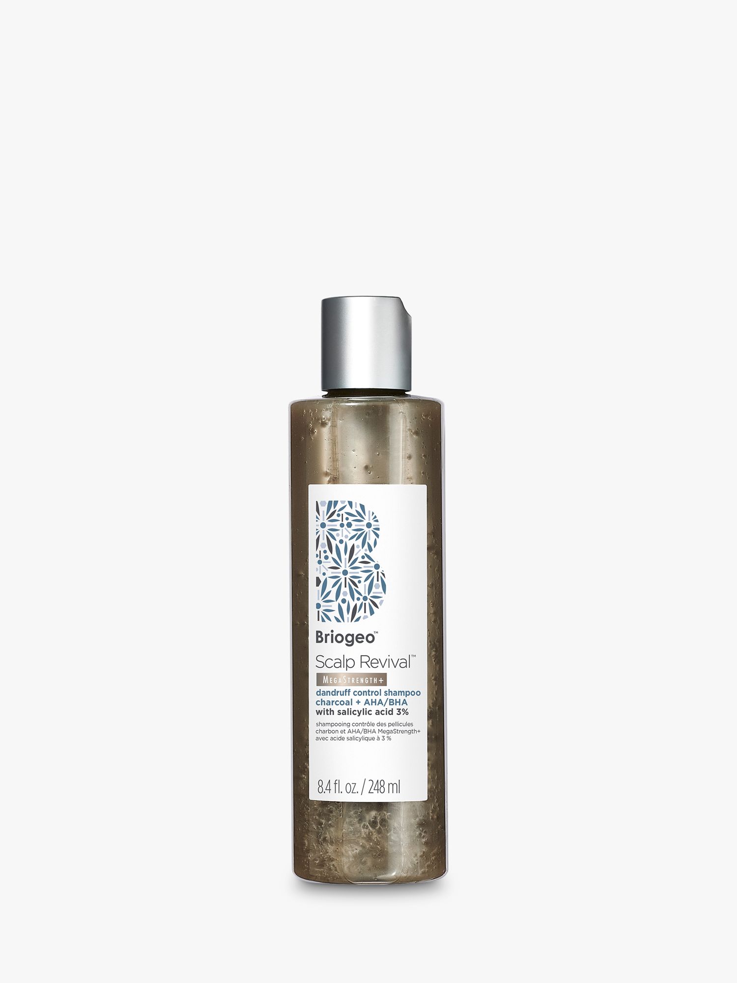 Briogeo Scalp Revival™ Charcoal + AHA/BHA MegaStrength+ Dandruff Relief Shampoo, 248ml 1