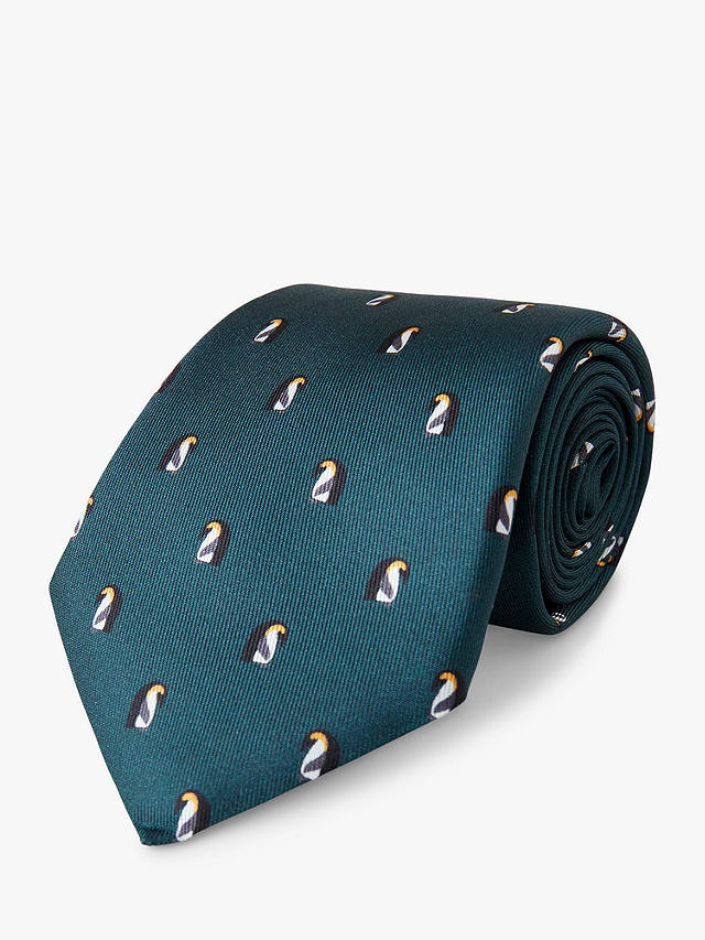 Mulberry Silk Penguin Tie, Mulberry Green