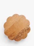 John Lewis Scalloped Cake Stand, FSC-Certified (Mango Wood), Natural