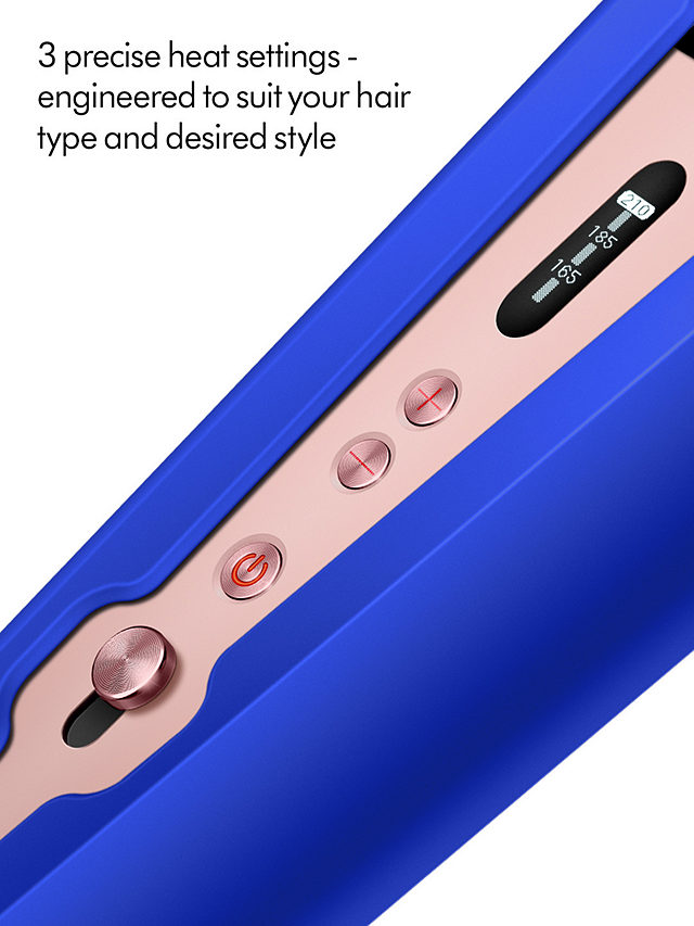 Dyson Corrale Hair Straightener with Complimentary Gift Case, Blue Blush