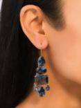 Lauren Ralph Lauren Resin Stone Chandelier Earrings, Gold/Montana