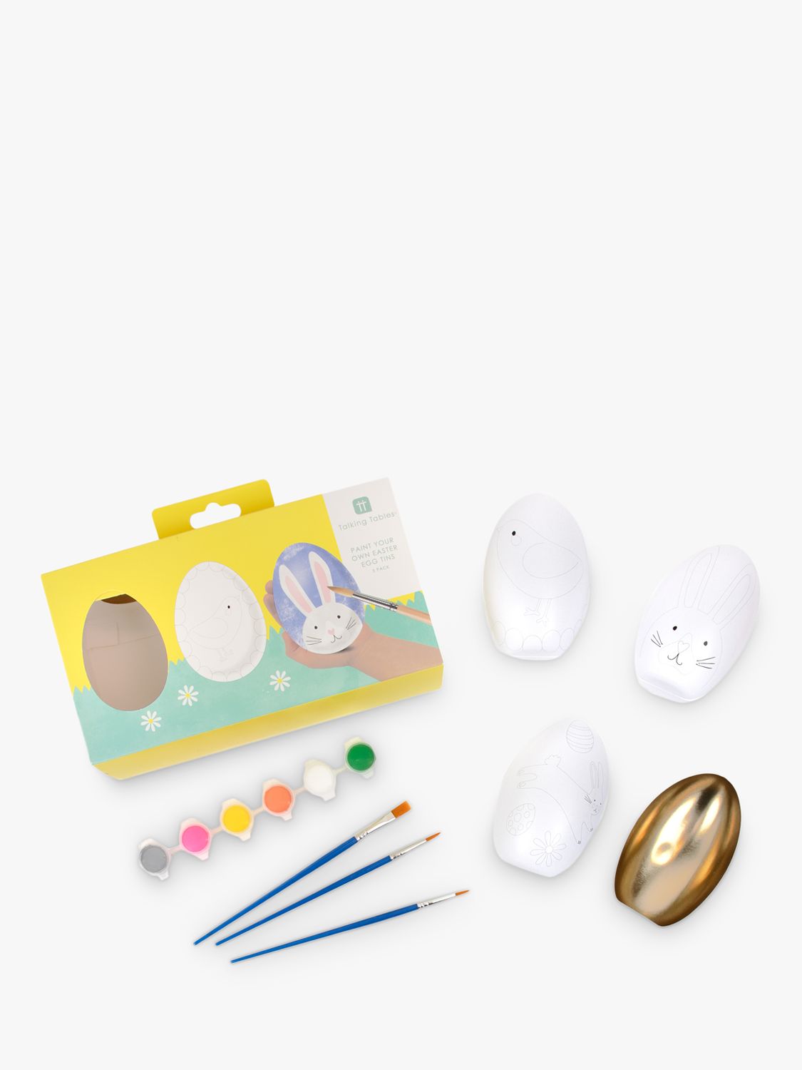 Talking Tables Paint Your Own Tin Easter Eggs Kit £12.00