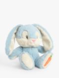 John Lewis 18cm Plush Bunny Toy, Blue