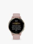 Garmin Venu 3S, GPS, Smartwatch, 41mm, Dust Rose/Soft Gold