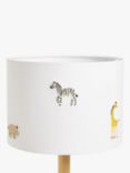 John Lewis Kids' Safari Embroided Ceiling and Lampshade, Dia.25cm