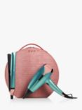 ghd Platinum+ Hair Straightener & Helios® Hair Dryer Gift Set, Alluring Jade