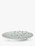 Denby Greenhouse Porcelain Dinner Plate, 23cm, Green