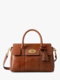 Mulberry Bayswater Natural Vegetable Tanned Leather Satchel, Oak