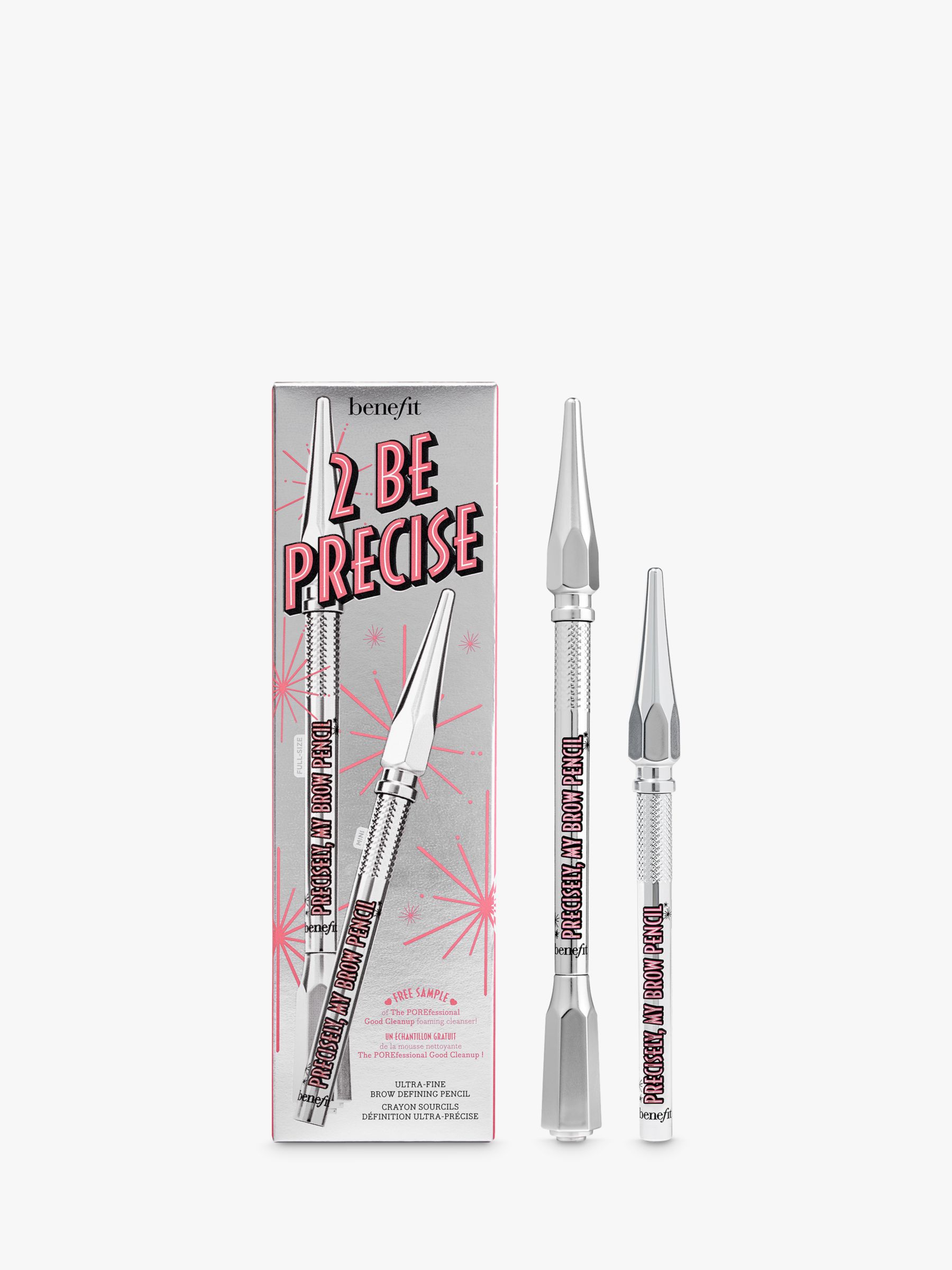 Benefit 2 Be Precise Precisely My Brow Booster Set, 4 Warm Deep Brown 4