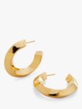 Monica Vinader Power Large Hoop Earrings, Gold