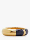 Monica Vinader x Kate Young Black Onyx Ring, Gold