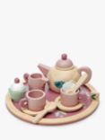 Babyblooms Personalised Wooden Afternoon Tea Set, Pink