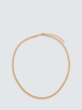 John Lewis Snake Chain Necklace, Gold