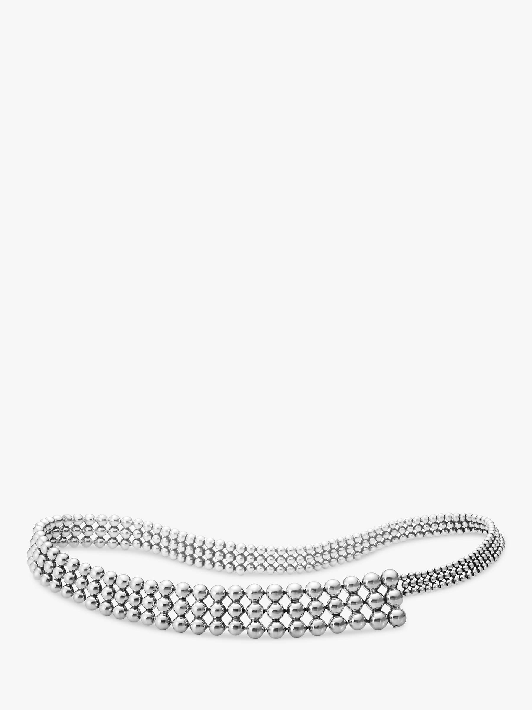 Buy Georg Jensen Moonlight Grapes Chain Necklace, Silver Online at johnlewis.com
