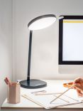 Lumie Task SAD Light Therapy Desk Lamp, Charcoal Blue