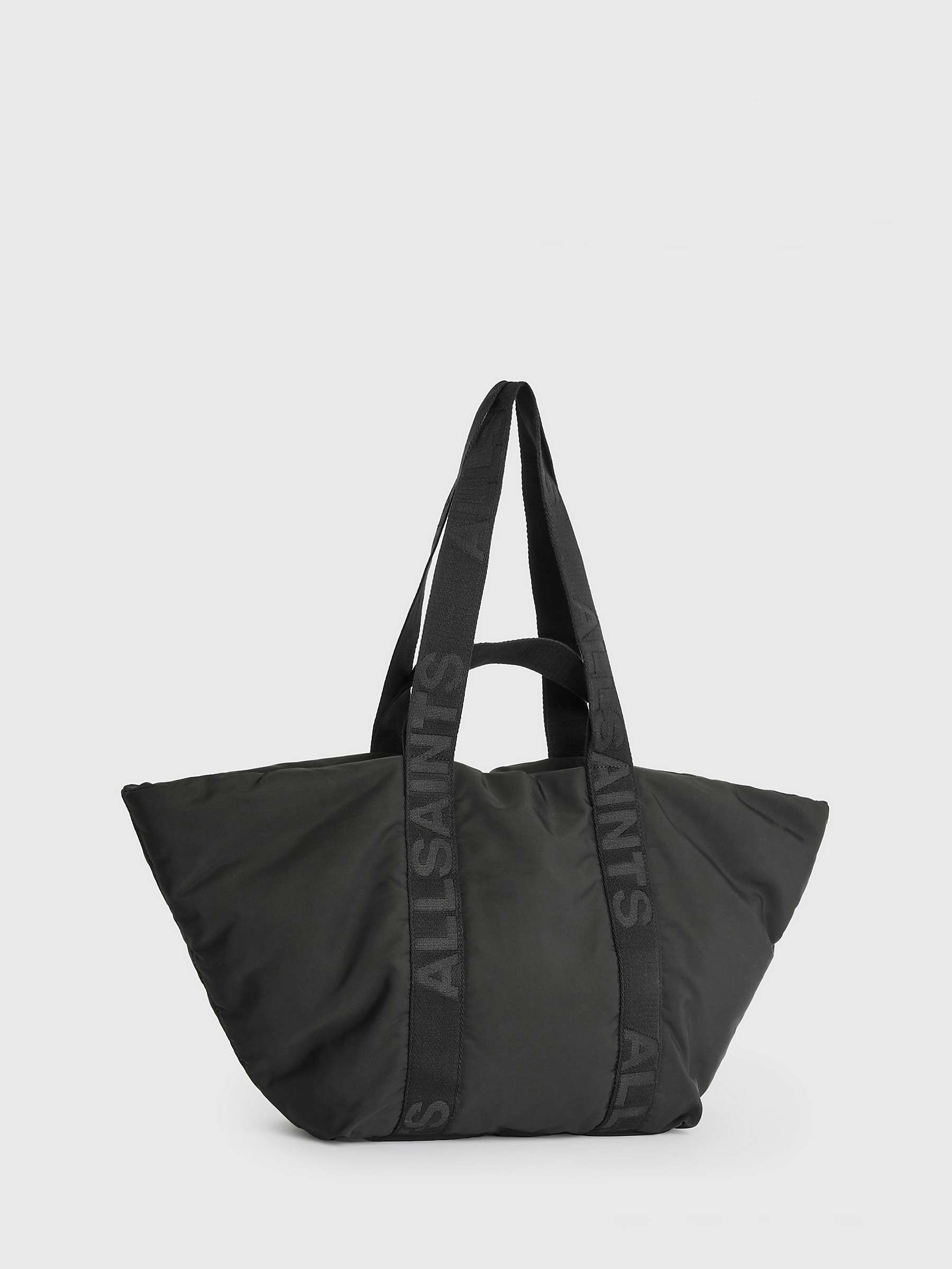 Buy AllSaints Esme East West Tote Bag, Black Online at johnlewis.com