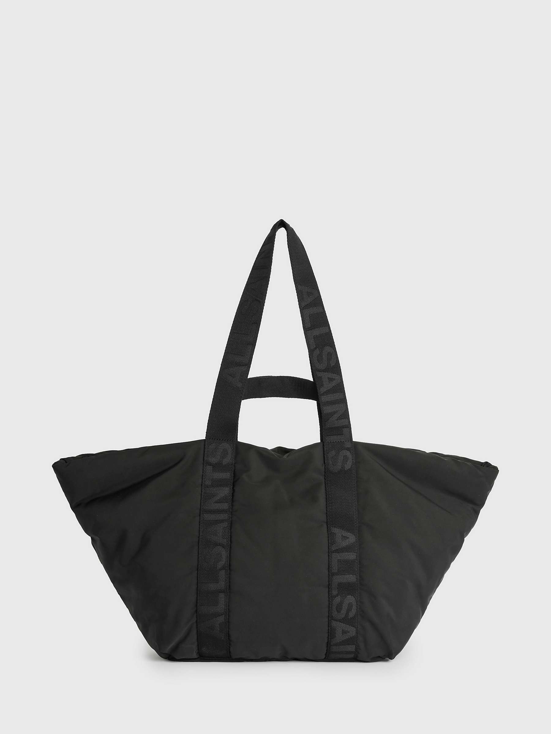 Buy AllSaints Esme East West Tote Bag, Black Online at johnlewis.com