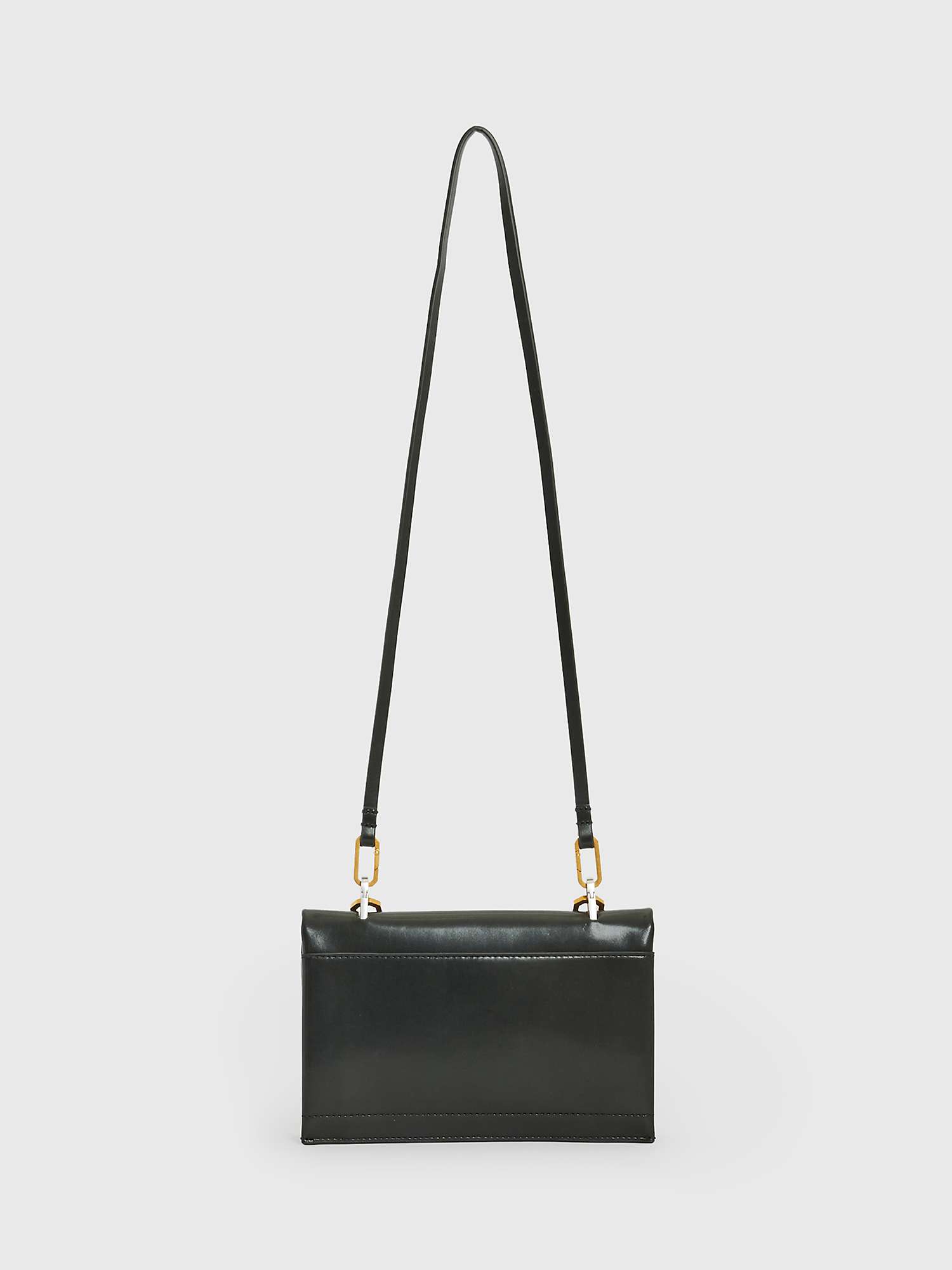 Buy AllSaints Yua Leather Clutch Bag Online at johnlewis.com