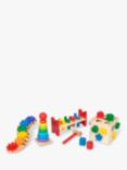 Melissa & Doug Classic Rainbow Learning Wooden Toy Set