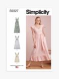 Simplicity Misses' Nap Dress Sewing Pattern, SS9327, H5