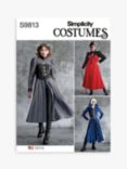 Simplicity Misses' and Women's Costume Coats Sewing Pattern, S9813