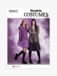 Simplicity Misses' Costume Sewing Pattern, S9843