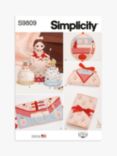 Simplicity Pincushion Dolls and Sewing Accessories Sewing Pattern, S9809