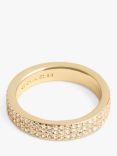 Coach Signature Cubic Zirconia Ring