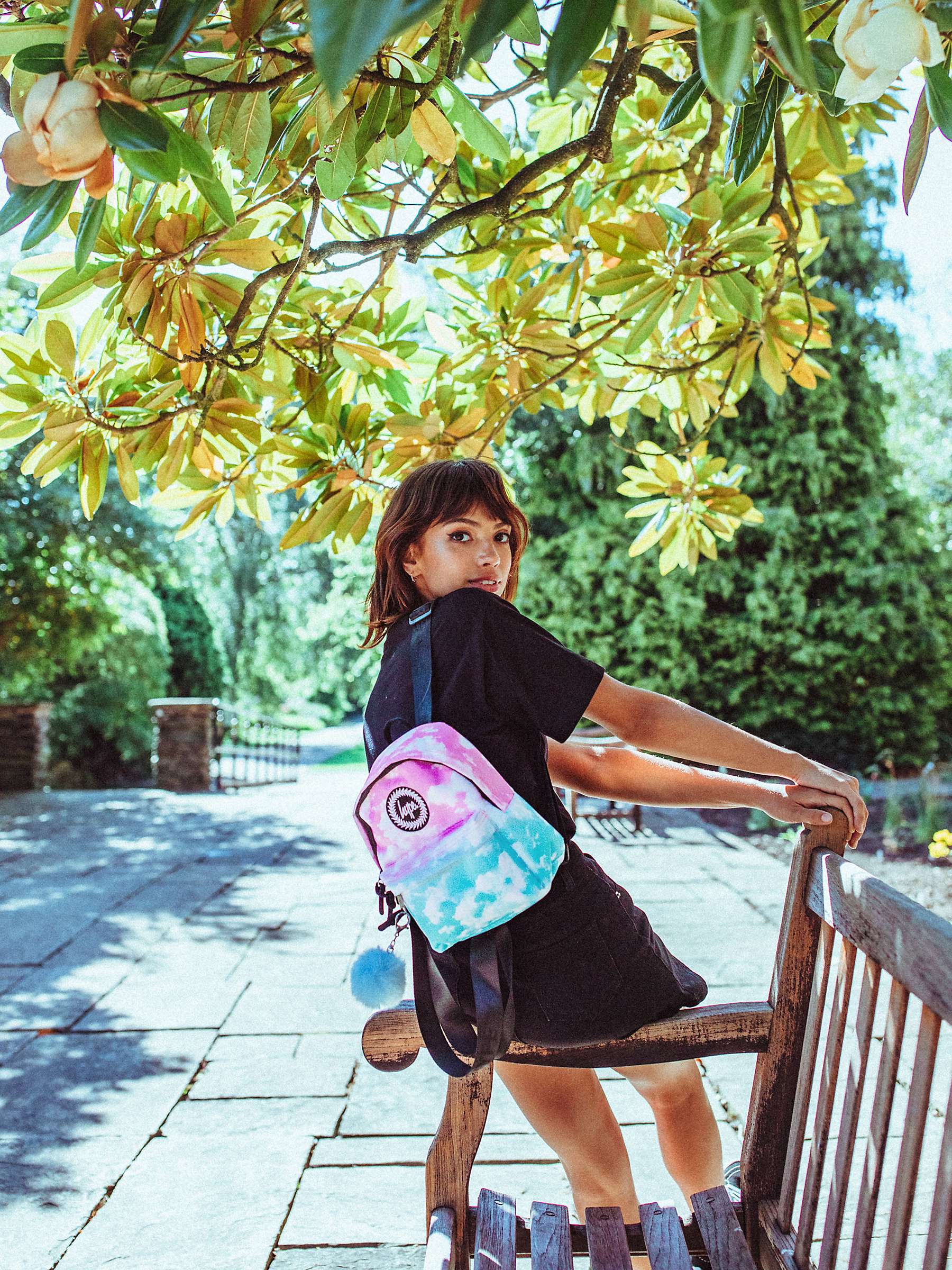 Buy Hype Kids' Clouds Fade Mini Backpack, Multi Online at johnlewis.com