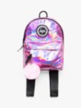 Hype Kids' Holographic Mini Backpack, Pink