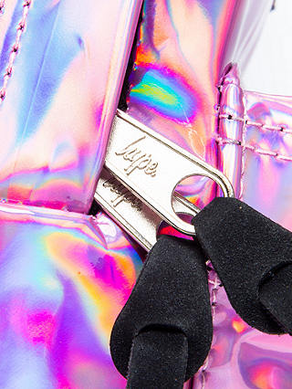 Hype Kids' Holographic Mini Backpack, Pink