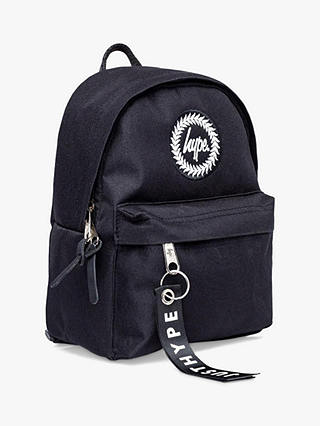 Hype Mini Core Crest Backpack, Black