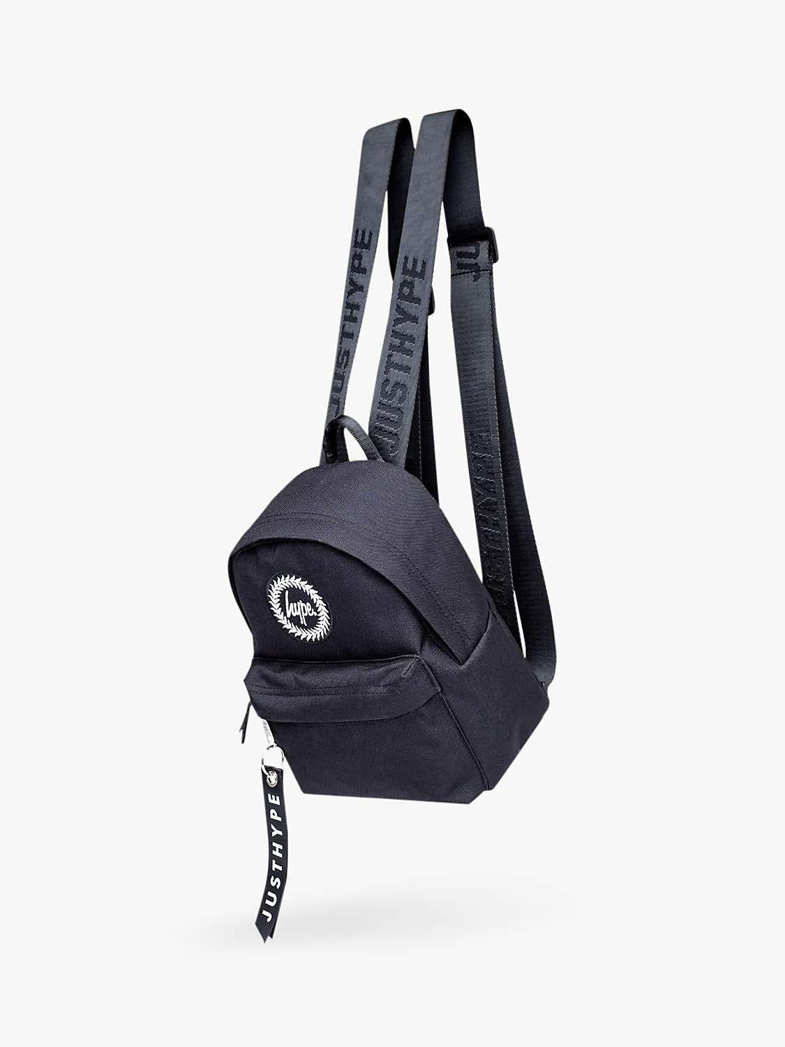 Buy Hype Mini Core Crest Backpack, Black Online at johnlewis.com