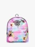 Hype Kids' Rainbow Butterfly Skies Collage Backpack, Multi